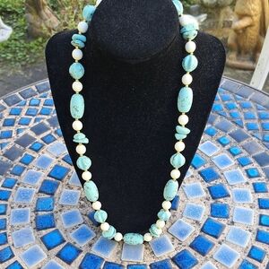 Vintage Blue Speckled WHI